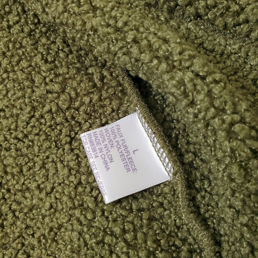 Te Verde Jacket Size L Fleece - Picture 8 of 14